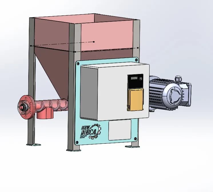 Microdoseur de floculant à vitesse variable