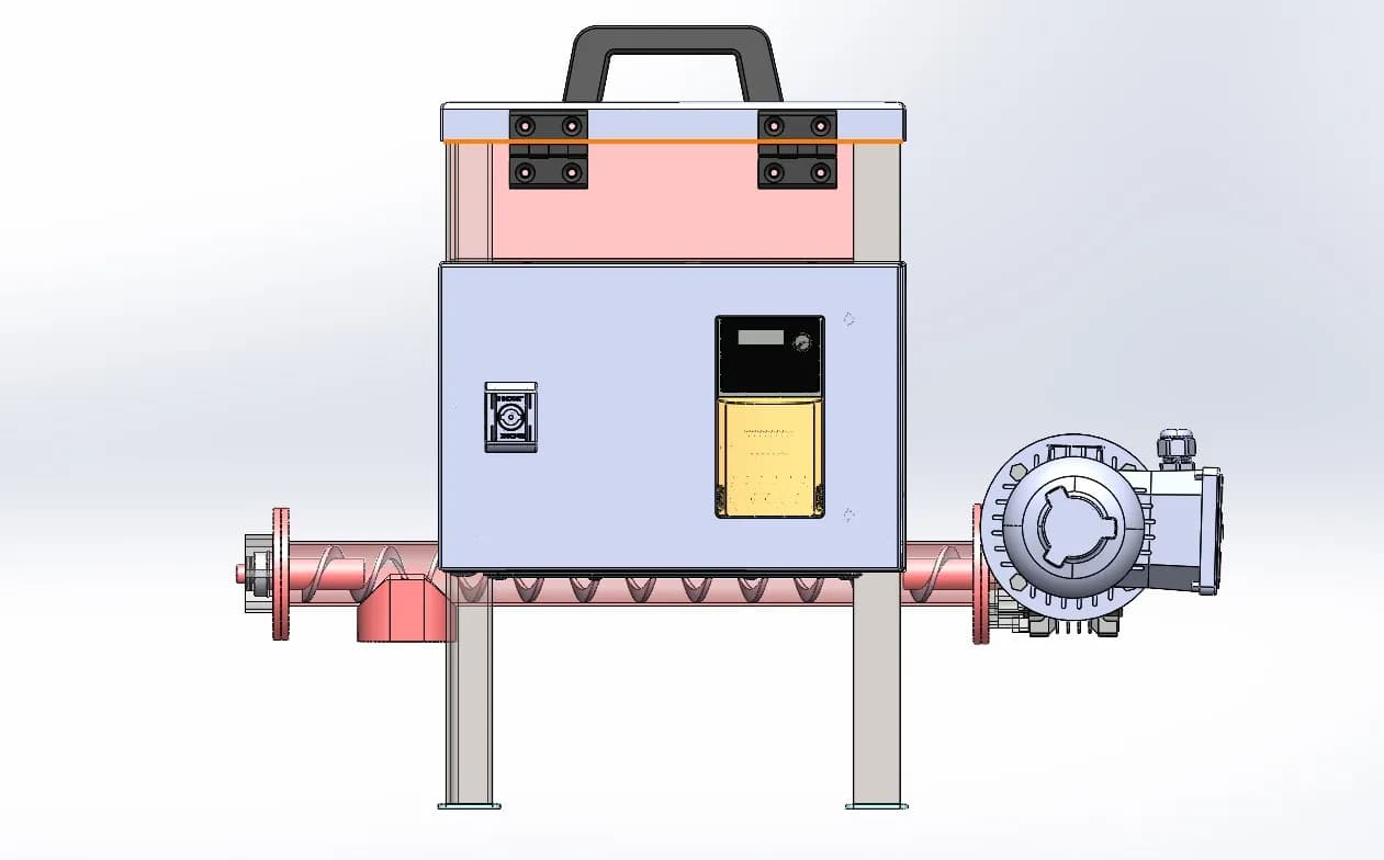 Microdoseur de floculant à vitesse variable
