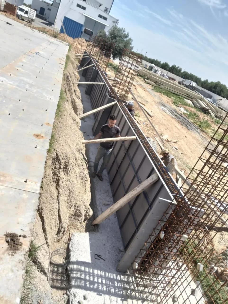 Coffrage métallique